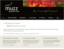 Tablet Screenshot of muzzmarketing.com